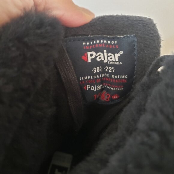NWT PAJAR Waterproof Insulated Shearling Collar Hiking Snow Winter Boot EU 38 - Picture 10 of 14
